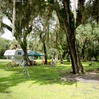 Camping del lago Arbuckle