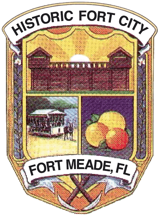 Logotipo de la ciudad de Fort Meade - Historic Fort City